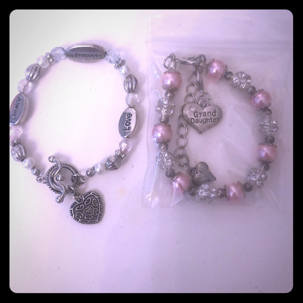 Granddaughter bracelets - new